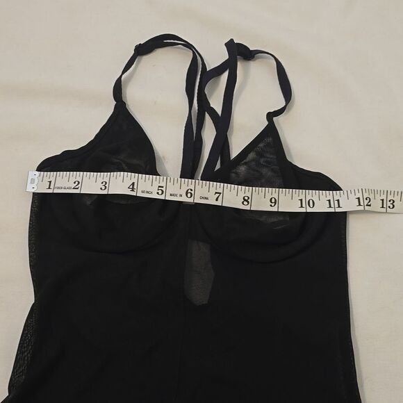 - La perla black mesh bodysuit size 2 (34 US) - Picture 13 of 13